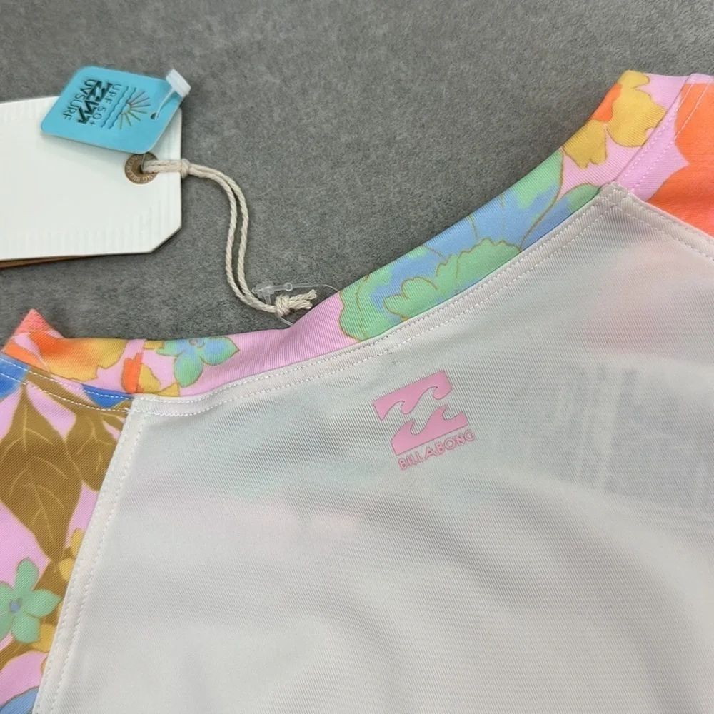 🔆BILLABONG🔆 PICK ME UP LONG SLEEVE RAS GUARD SUN SHIRT - Picture 11 of 12